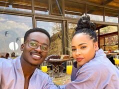 Hungani Ndlovu and Stephanie Sandows