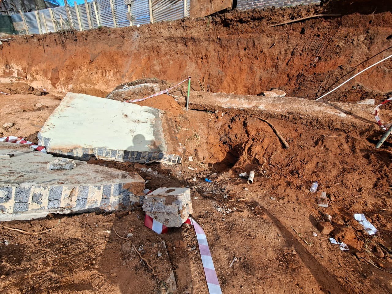 Joburg construction site