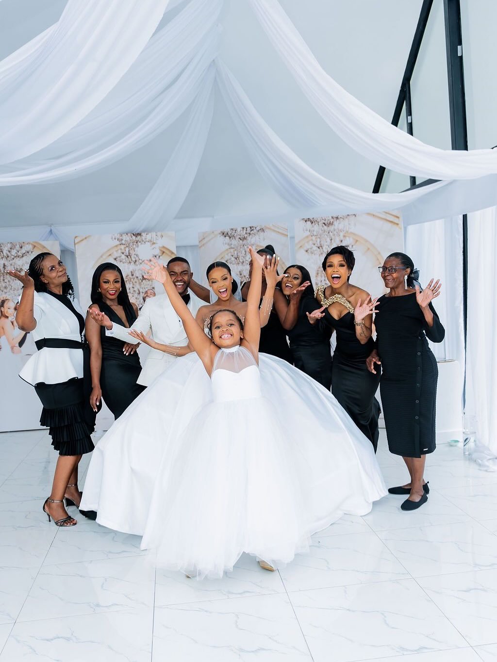 Lady Amar celebrates sister Ntando Duma’s wedding to Una Rams