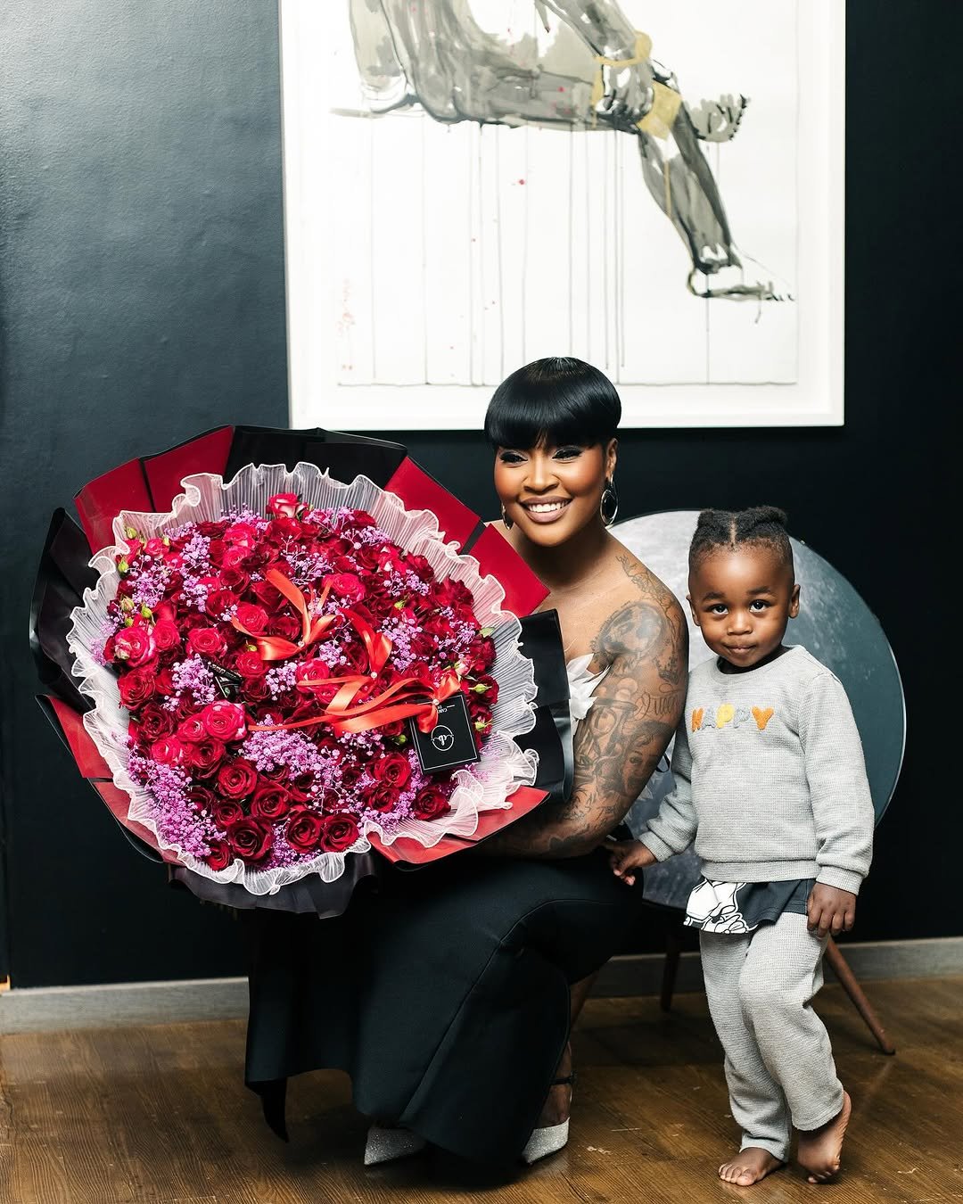 Lamiez Holworthy shares heartwarming family moment