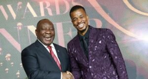 Mpho Popps thrilled to meet President Ramaphosa