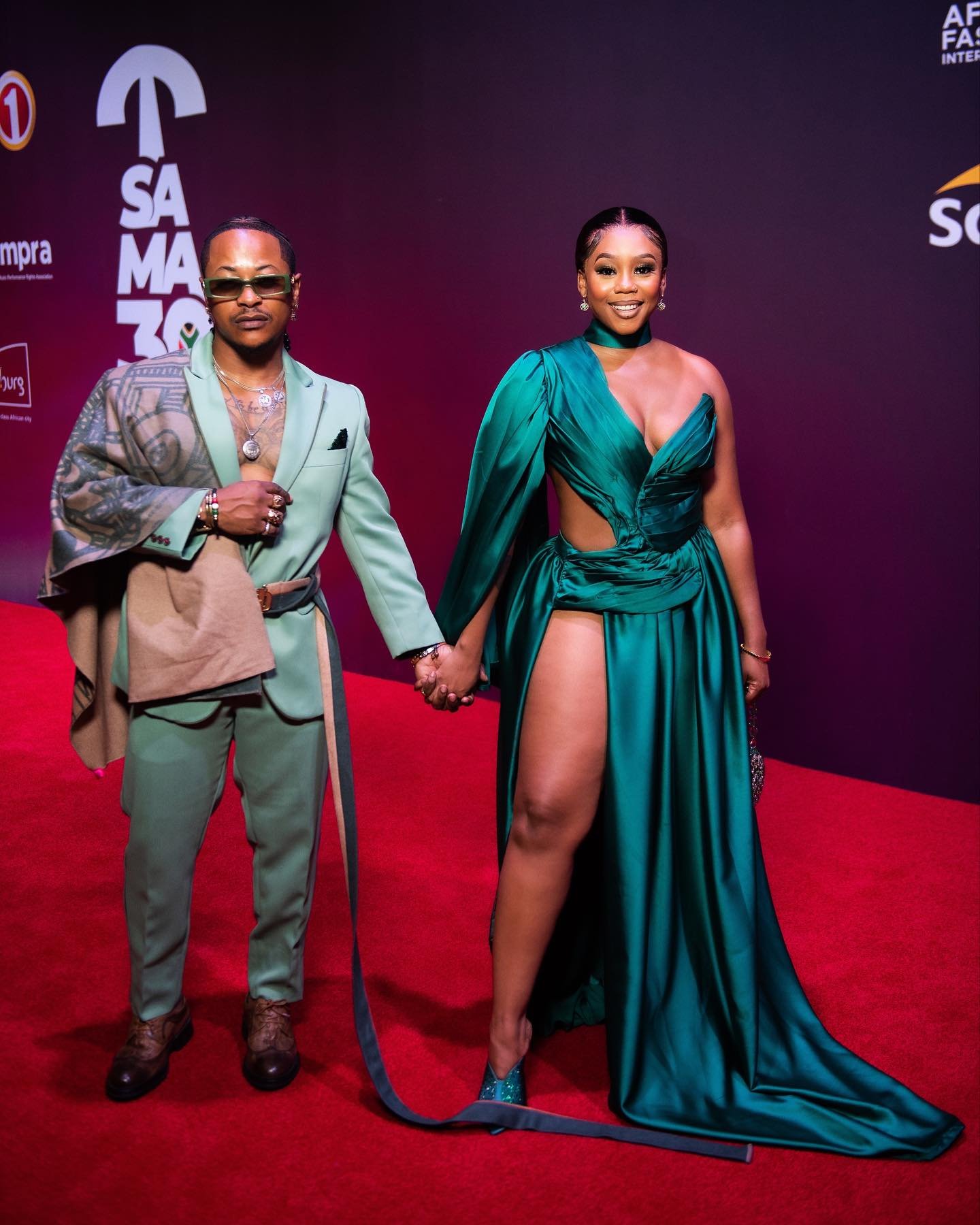 Priddy Ugly living his dream life with Bontle Modiselle