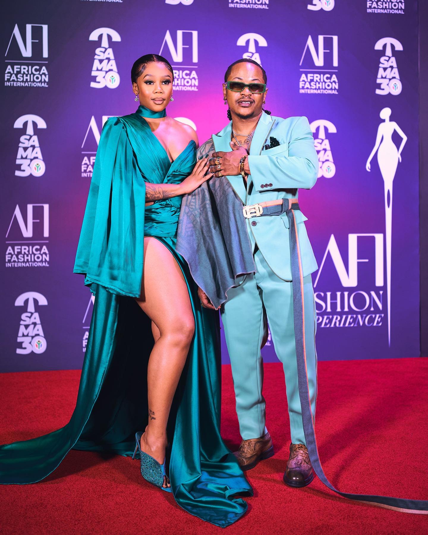 Priddy Ugly living his dream life with Bontle Modiselle