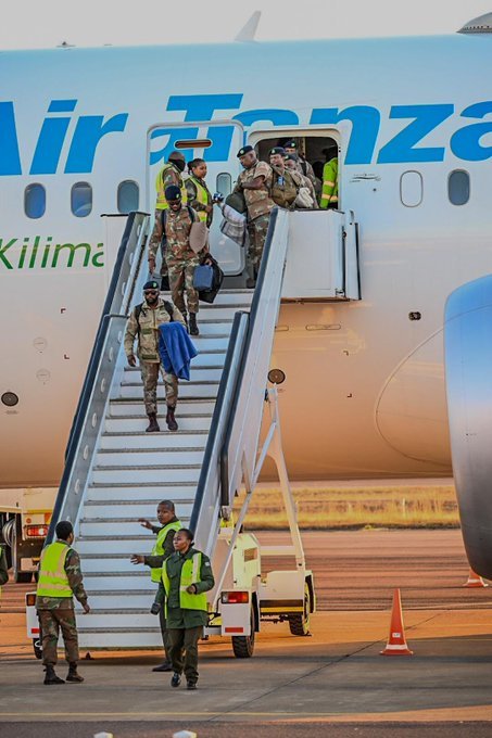 SANDF members deployed to DRC