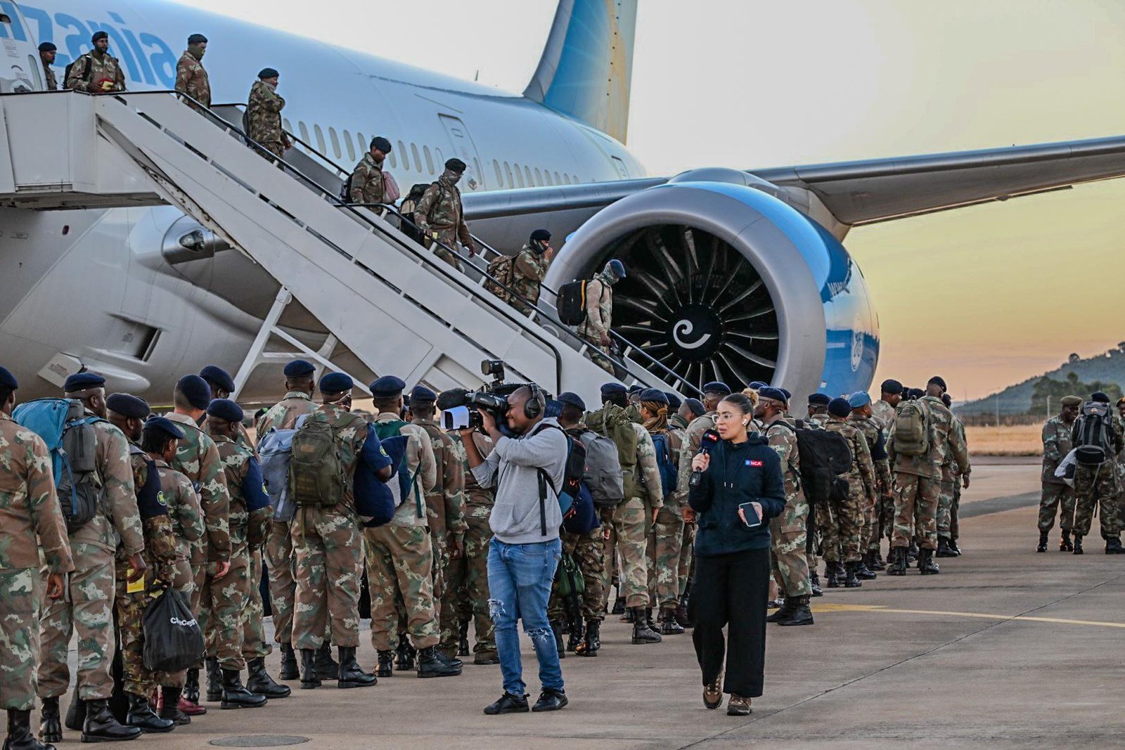 SANDF soldiers back in SA