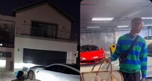 Scotts Maphuma celebrates new home and luxury car purchase