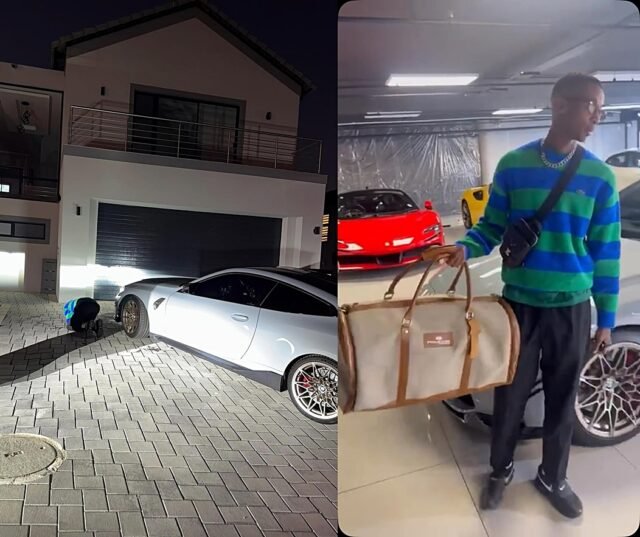 Scotts Maphuma celebrates new home and luxury car purchase