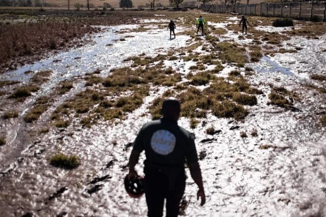 Search and rescue teams in Mthatha
