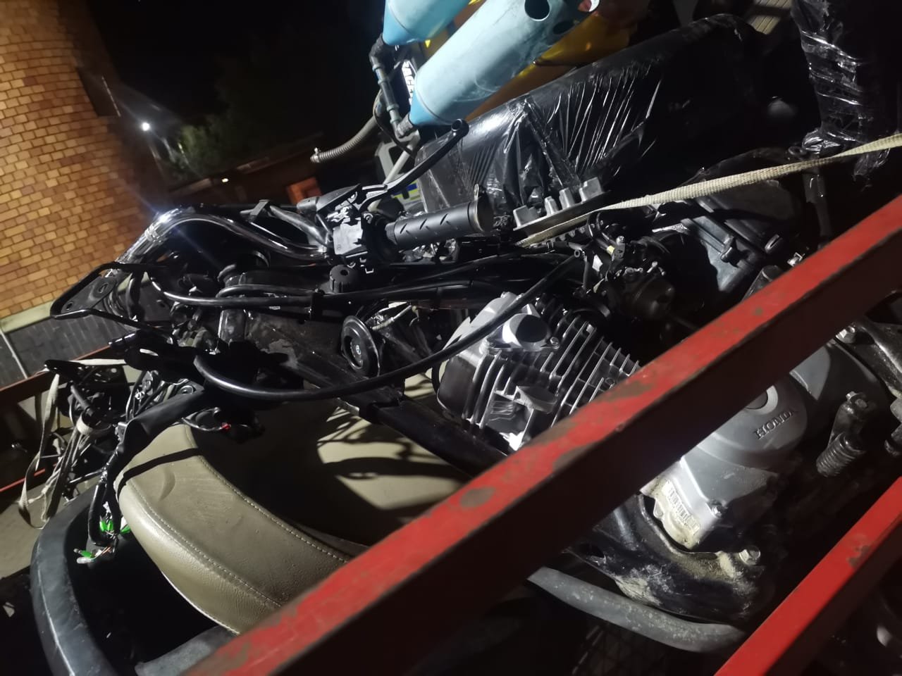 Three Mozambican nationals arrested in Springs for possession of dismantled motorcycles