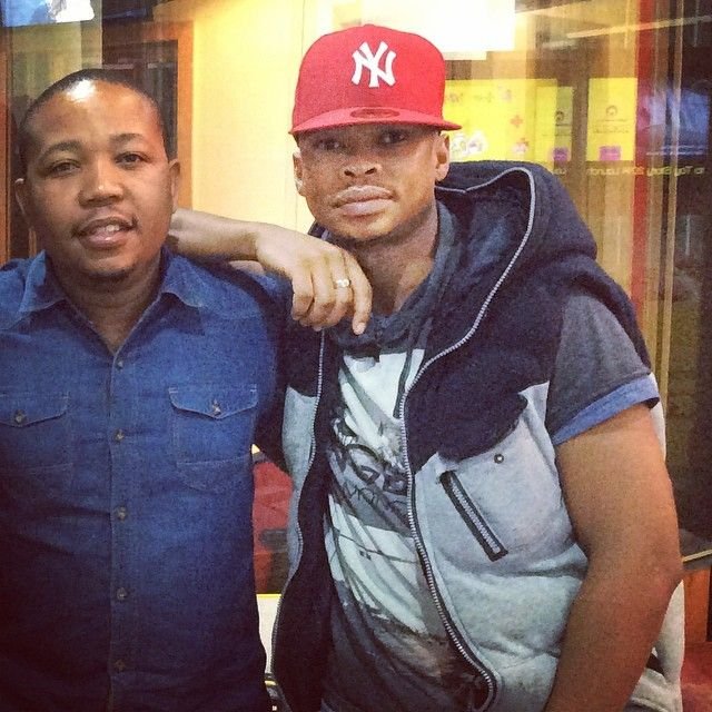Zenzo Ngqobe and Presley Chweneyagae