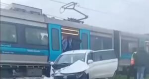 crash near Philippi station