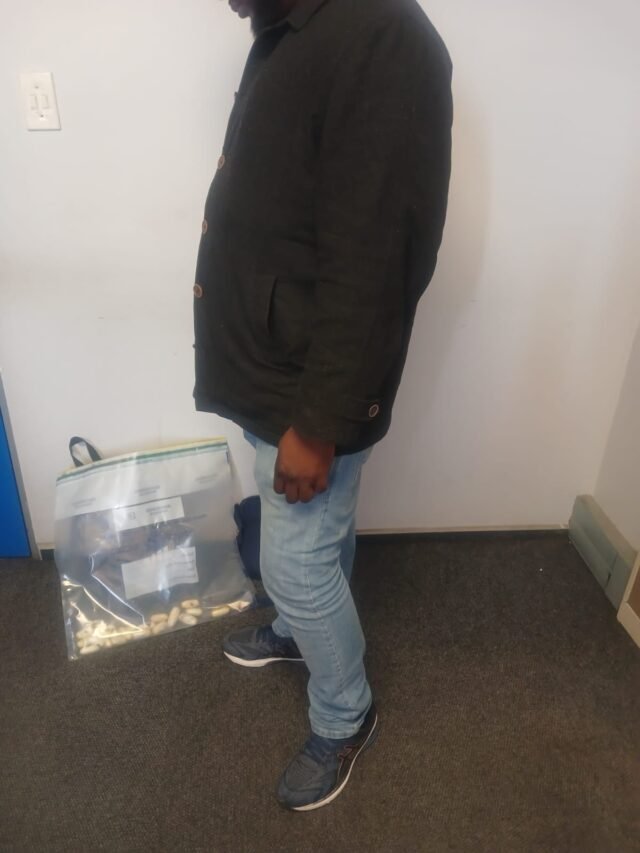 drug traffickers intercepted at OR Tambo