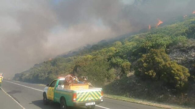 fire above Boyes Drive fire above Boyes Drive