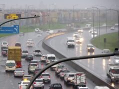 heavy rain in Cape Town