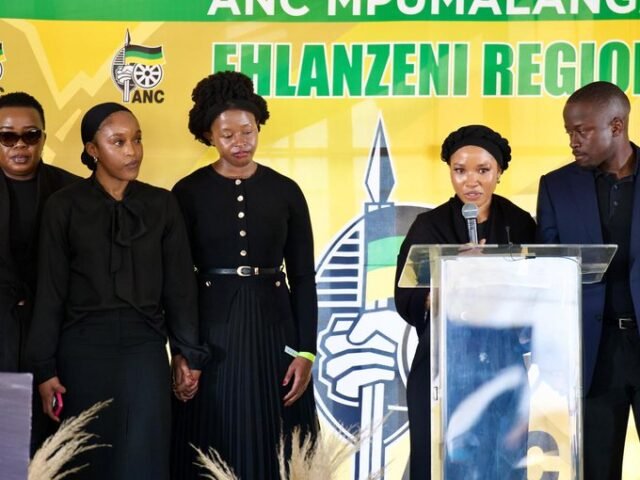 David Mabuza's children