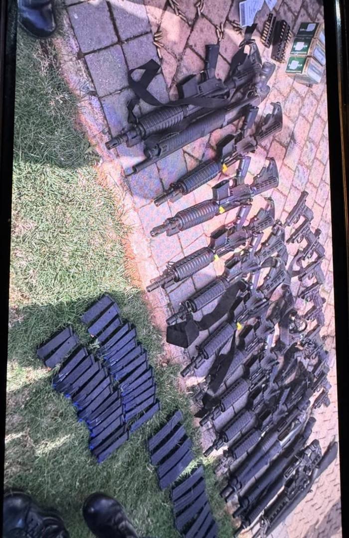 Firearms seized from MaMkhize