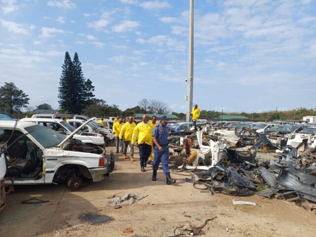 Flood damaged KZN SAPS vehicle impound building to be revamped2 Flood damaged KZN SAPS vehicle impound building to be revamped