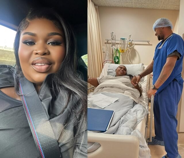 Gogo Maweni and husband welcome their twins