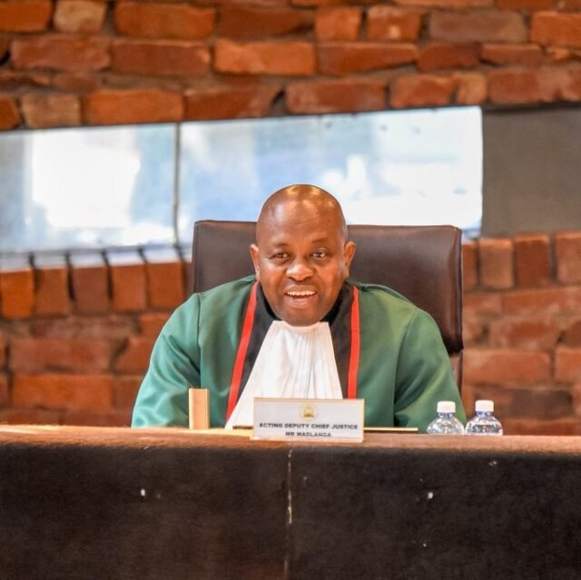 Justice Mbuyiseli Madlanga Justice Mbuyiseli Madlanga