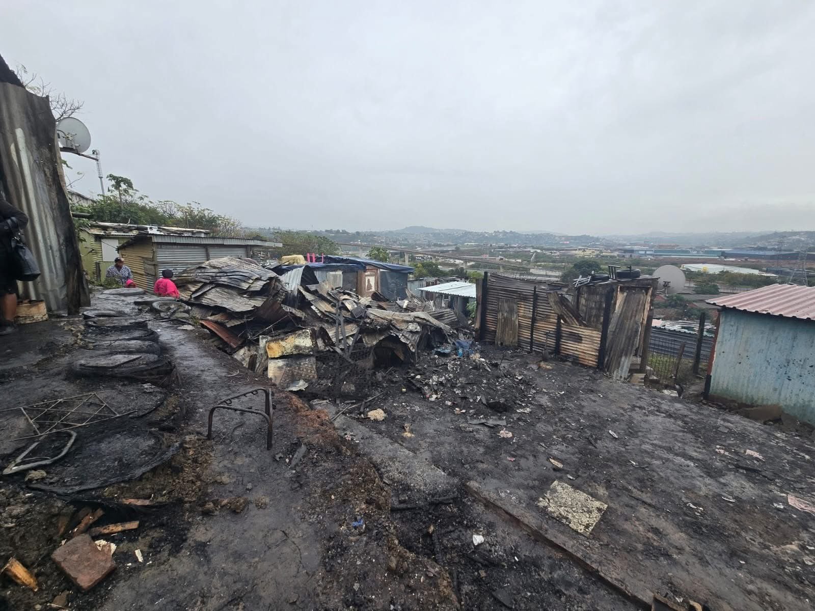 Kennedy Road Settlement fire