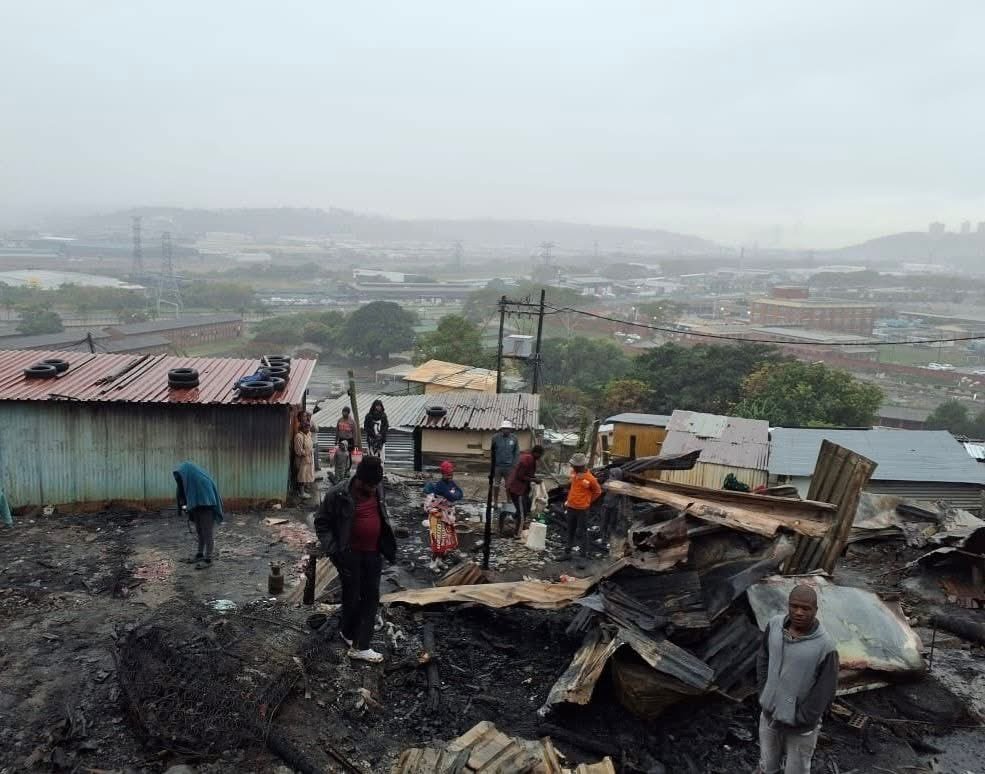 Kennedy Road Settlement fire