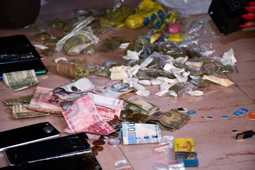 Drugs and cellphones found