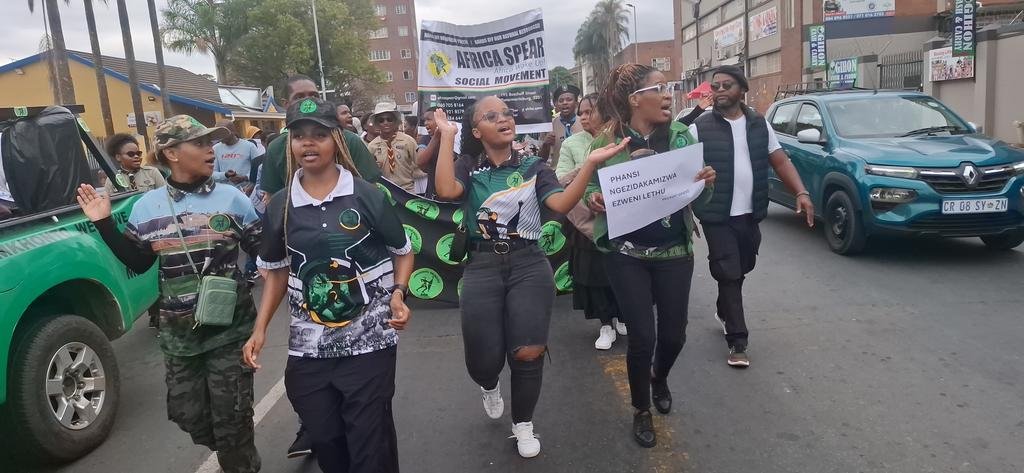 MK Party hands over memorandum to SAPS, wants Nhlanhla Mkhwanazi protected