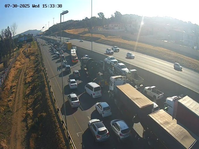 N12 West in Alberton closed after drive-by shooting