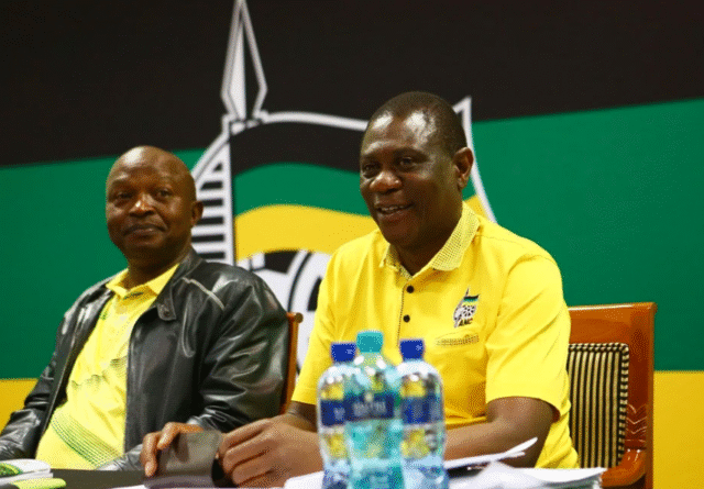 Paul Mashatile and David Mabuza