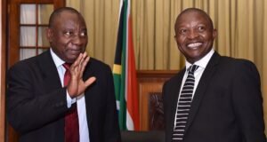 President Cyril Ramaphosa and David Mabuza