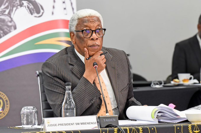 top judge Selby Mbenenge