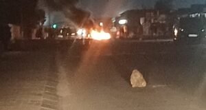 protest over water in eMalahleni