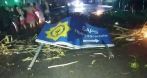 protesting Hammarsdale community