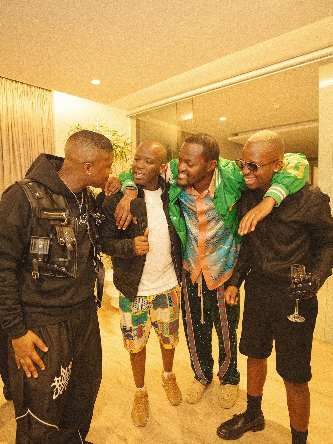 A look into Ciza’s all-black 24th birthday bash