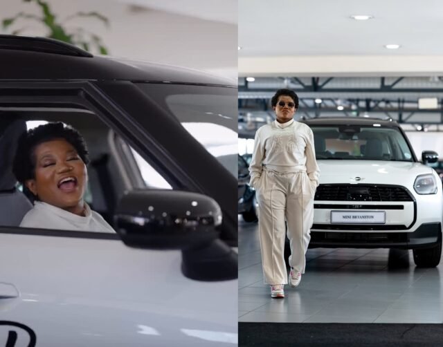 Busiswa shows off new car9 Busiswa shows off new car
