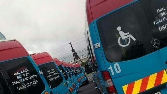 City of Cape Town Dial-a-Ride bus