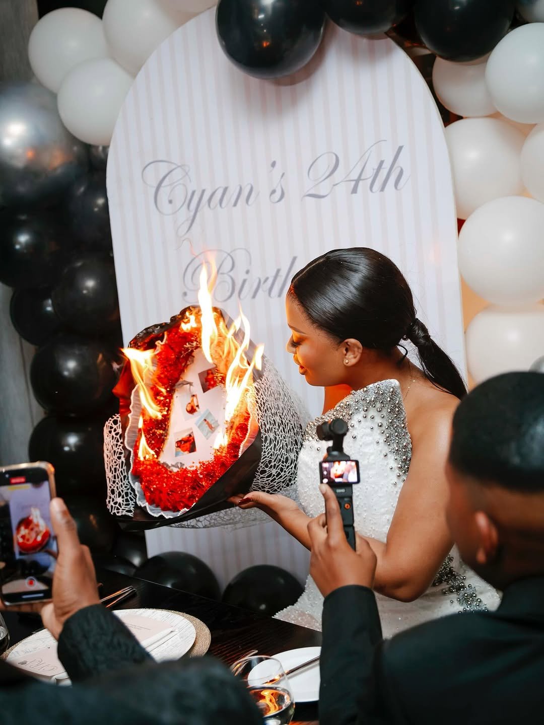Cyan Boujee marks 24th birthday with intimate celebration