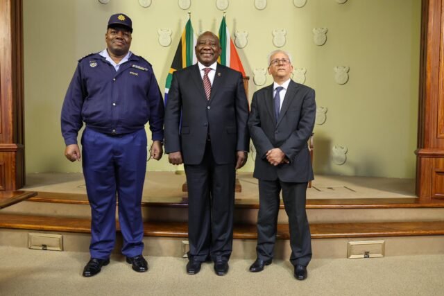 Firoz Cachalia sworn in as acting Minister of Police2 Firoz Cachalia sworn in as acting Minister of Police
