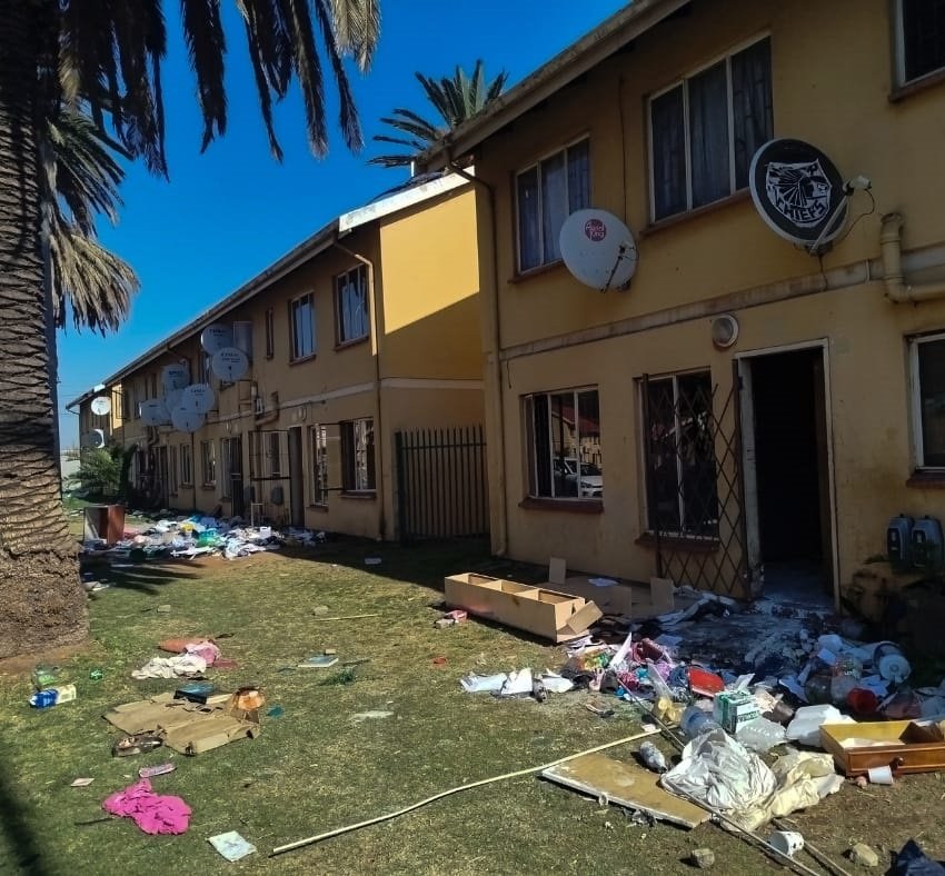 Germiston flats evictions