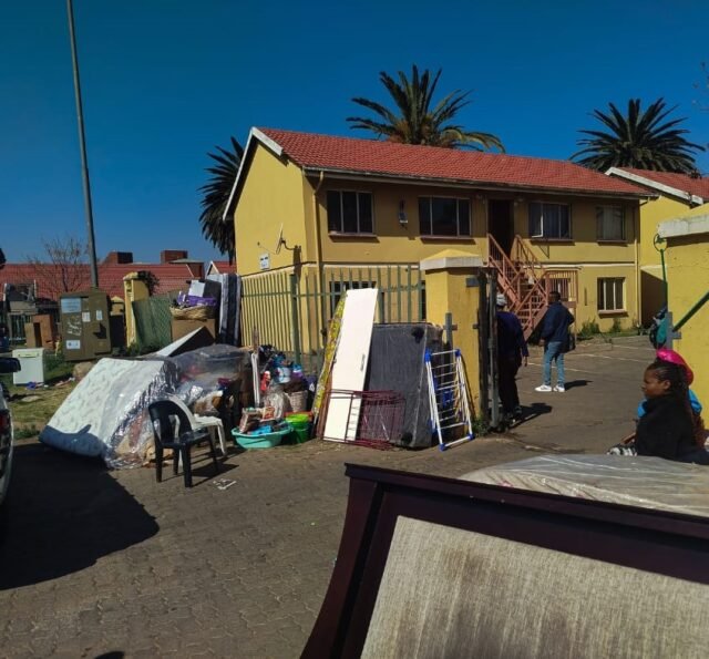 Germiston flats evictions1 Germiston flats evictions
