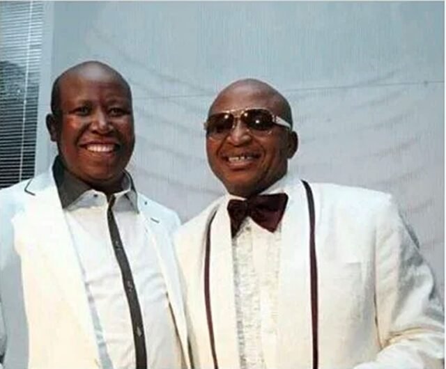 Julius Malema and Kenny Kunene Julius Malema vs Kenny Kunene
