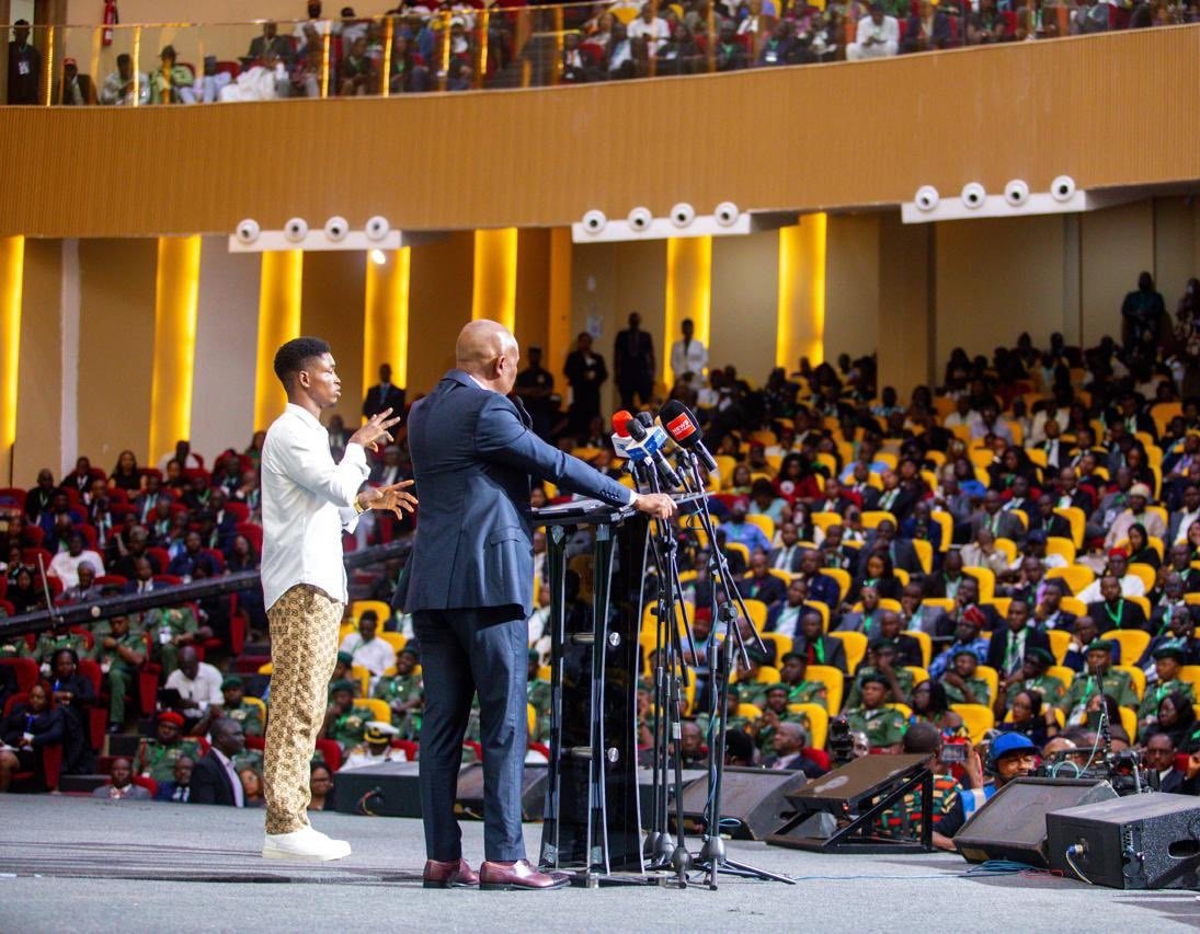 Julius Malema in Nigeria