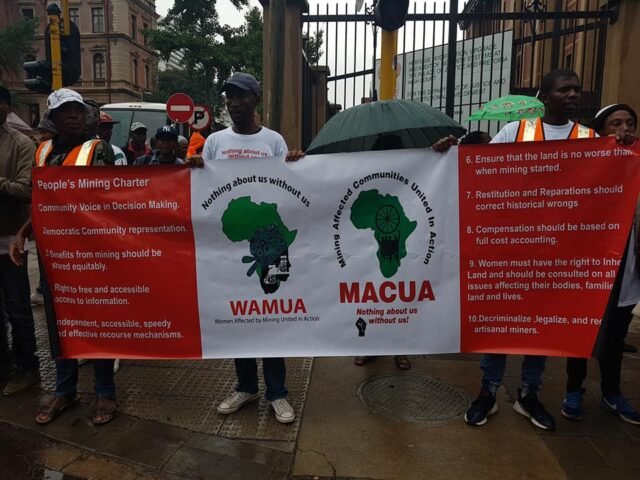 Mining Affected Communities United in Action (MACUA)1 Mining Affected Communities United in Action (MACUA)