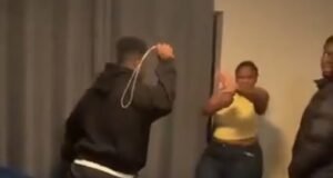 Nigerian men beat up 2 South African women over alleged theft in viral video