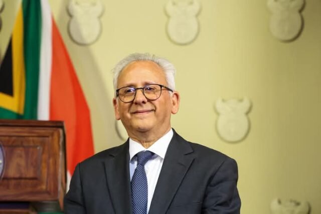 Police Minister Firoz Cachalia