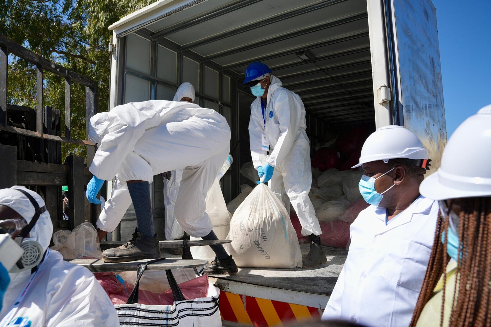 Police destroy drugs