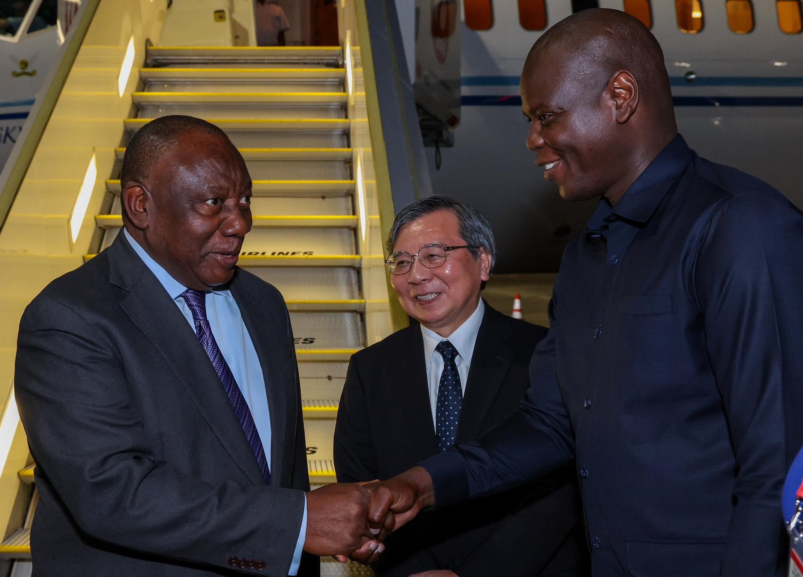 President Ramaphosa arrives in Tokyo
