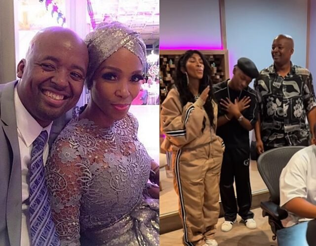 TK Nciza and Nhlanhla Mafu unite in studio in support of Ciza