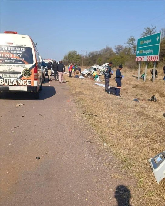 crash involving police van transporting inmates and truck