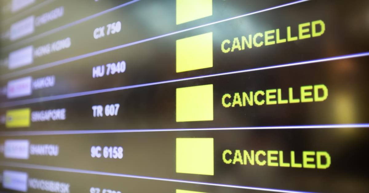 flight disruptions